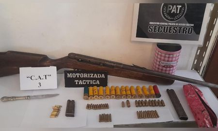 barrio barranquitas: dos menores de edad fueron detenidas por robo y se secuestro una carabina barrio barranquitas: dos menores de edad fueron detenidas por robo y se secuestro una carabina