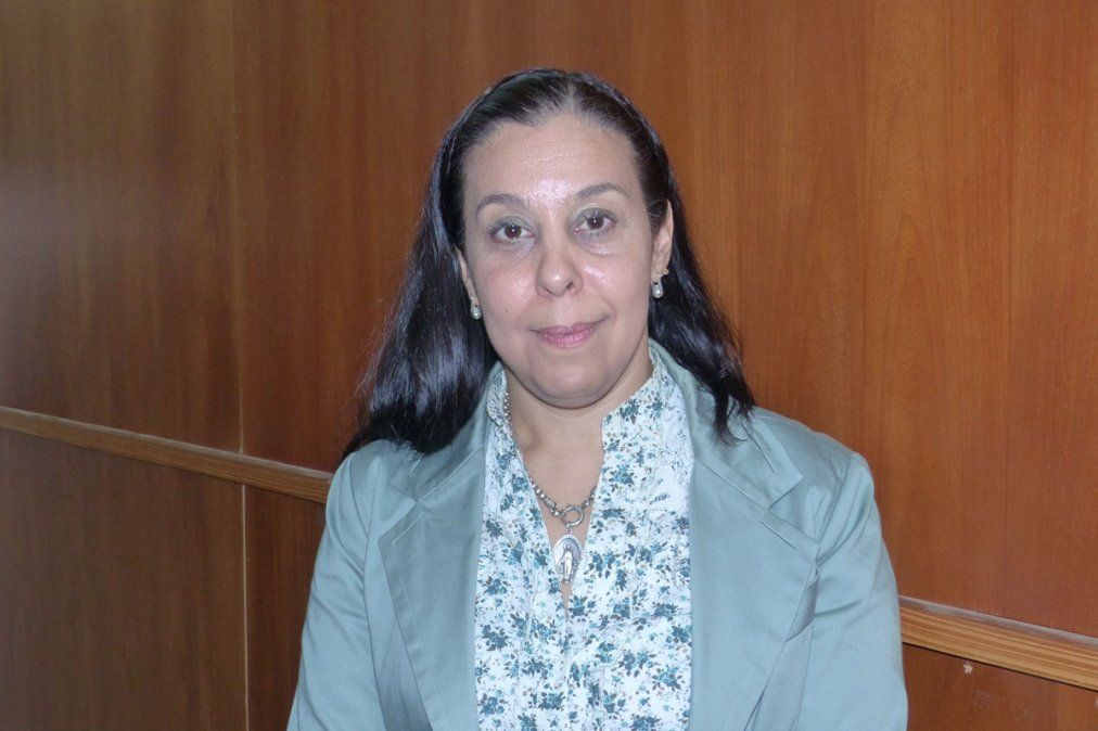 Claudia Catalín, integrante de la Mesa Ni Una Menos en Santa Fe.