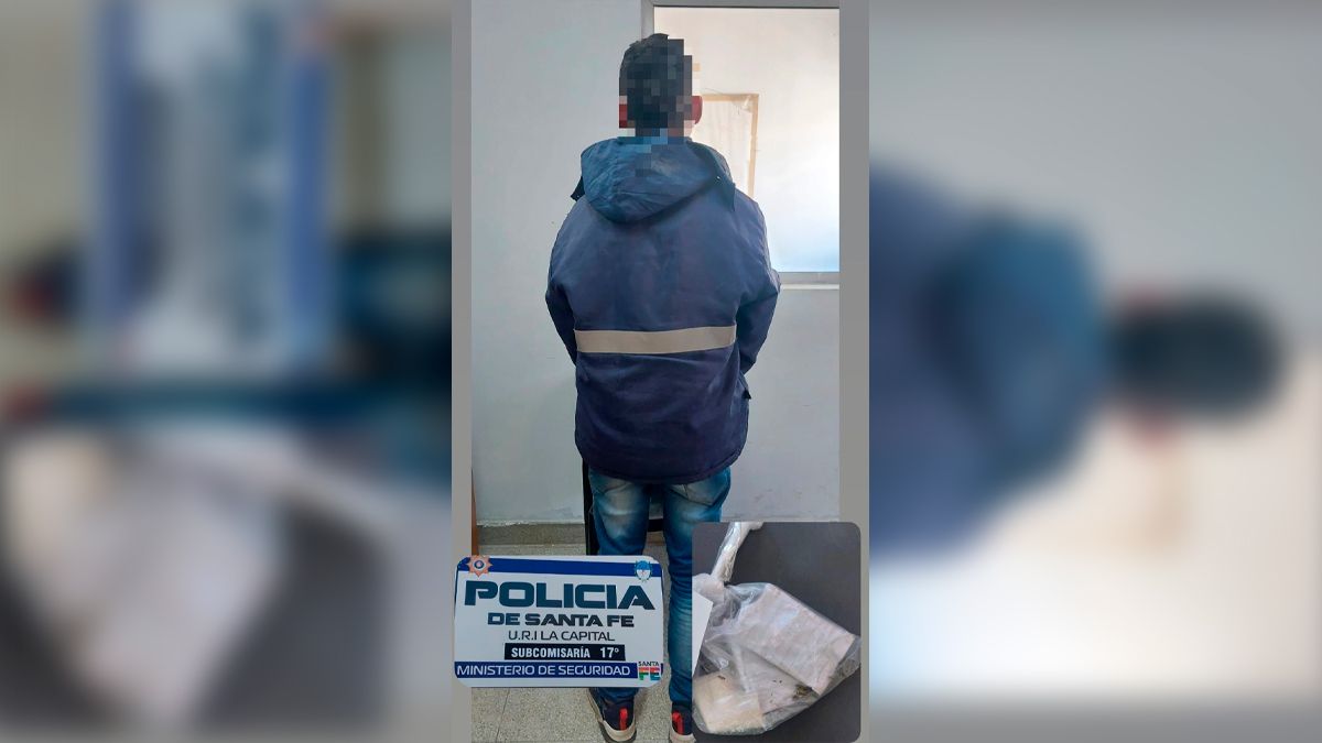 Detuvieron a un joven que intentó ingresar droga a la Cárcel de Las Flores