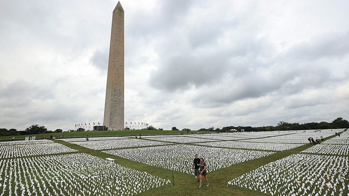 Estados Unidos es el país del mundo con mayor número de víctimas de esta pandemia (Foto AFP).