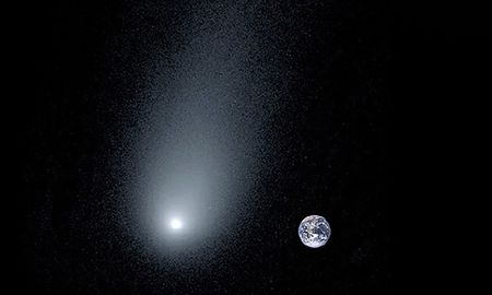 Impresionante imagen del cometa 21/Borisov y la Tierra, gracias a la Universidad de Yale, Estados Unidos. Impresionante imagen del cometa 21/Borisov y la Tierra, gracias a la Universidad de Yale, Estados Unidos.