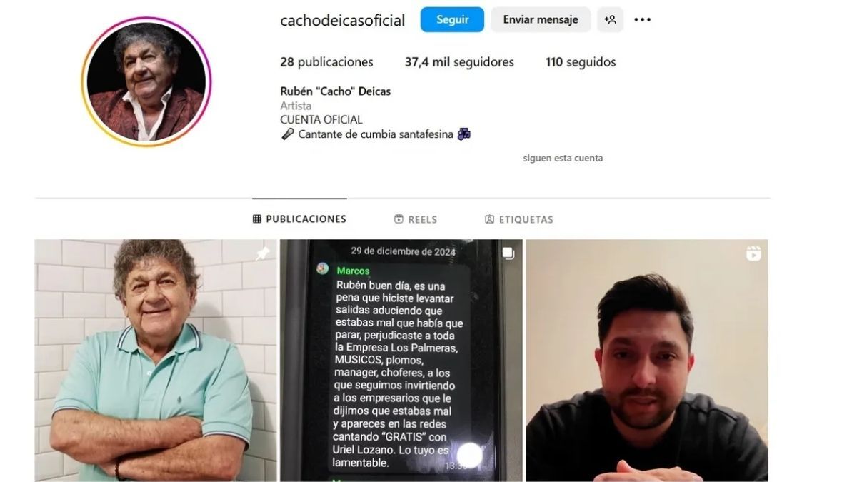 El gesto de Cacho Deicas que podría cambiarlo todo. El gesto de Cacho Deicas que podría cambiarlo todo.