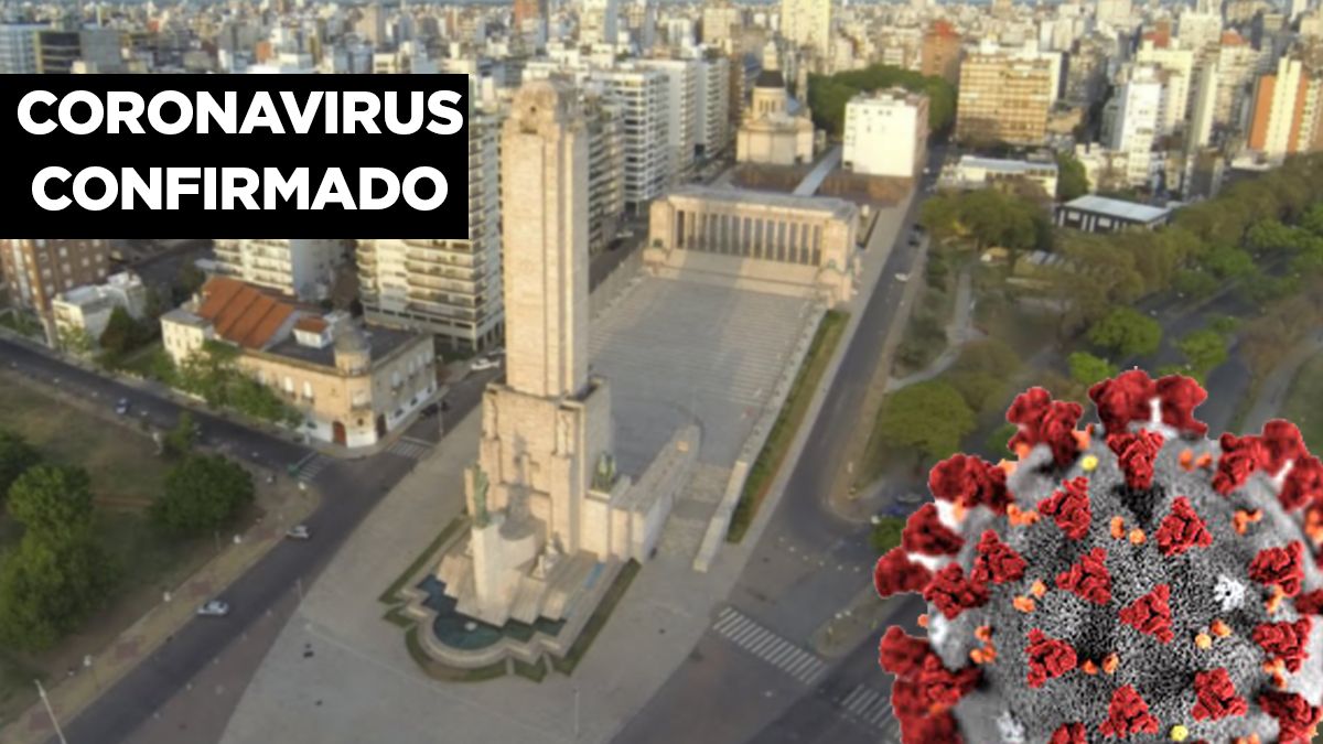 Quién es el rosarino con coronavirus