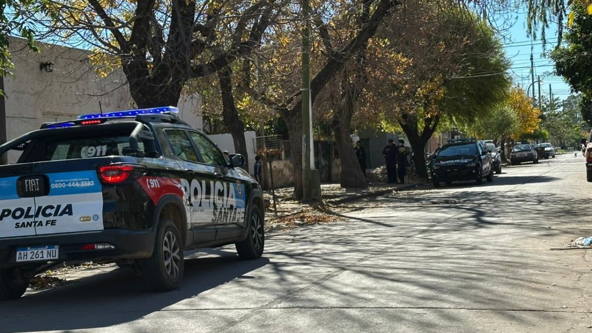 Ocurrió en calle Mitre al 7800 de barrio Coronel Dorrego en el norte de la ciudad de Santa Fe.