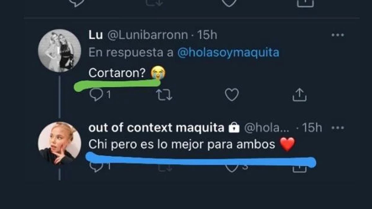 Así confirmó Macarena Herrera el fin de la relación el hijo de Mariana Nannis