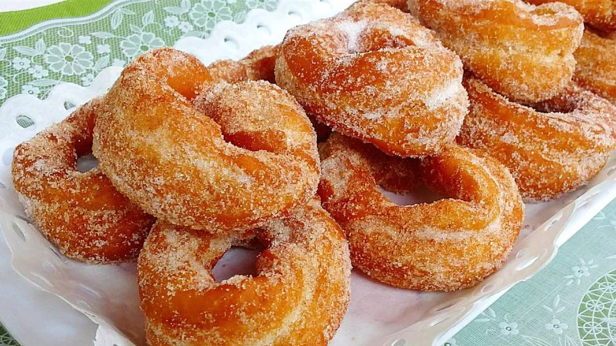 Rosquitas de anís, como las de la abuela. Rosquitas de anís, como las de la abuela.