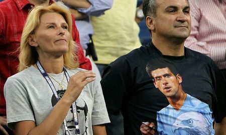 Los padres de Novak Djokovic. Los padres de Novak Djokovic.