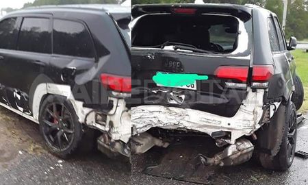 Jorge Fatura Broun sufrió un accidente de tránsito pero, afortunadamente, resultó ileso. Jorge Fatura Broun sufrió un accidente de tránsito pero, afortunadamente, resultó ileso.