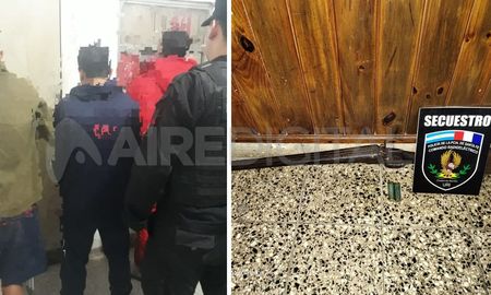 Recreo: detuvieron a dos hombres y secuestraron una escopeta Recreo: detuvieron a dos hombres y secuestraron una escopeta