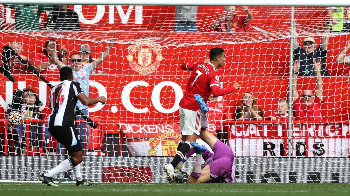 CR7 volvió al United después de doce años.