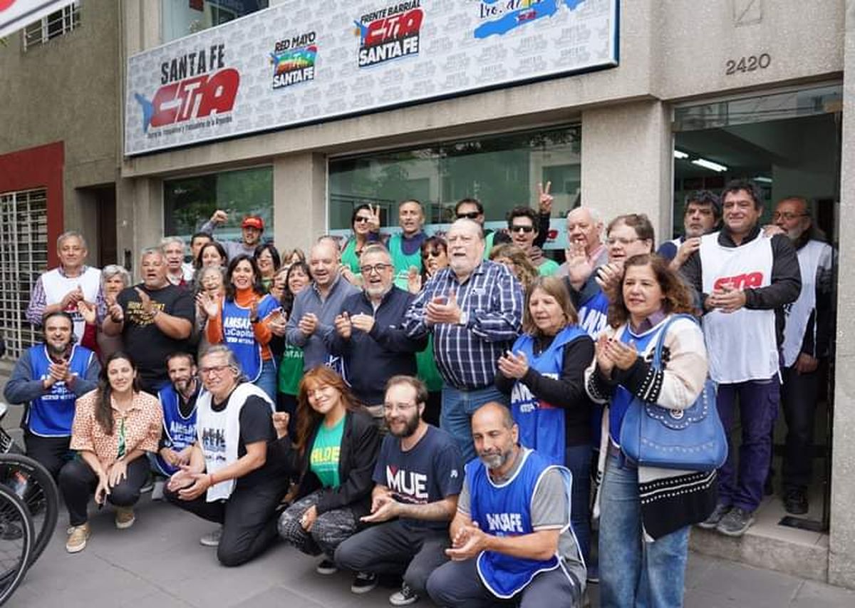 La Mesa por la Eduación Santa Fe tuvo una conferencia de prensa este miércoles.