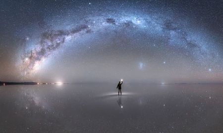 El joven huaracino que le tomó una foto a la Vía Láctea y fue premiado por la NASA. Foto: Jheison Huerta. El joven huaracino que le tomó una foto a la Vía Láctea y fue premiado por la NASA. Foto: Jheison Huerta.