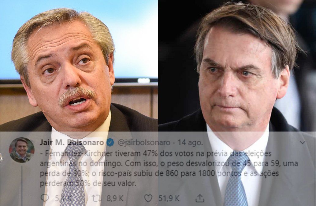 La relación con Brasil: Alberto Fernández le bajó al tono a sus fuertes cruces con Jair Bolsonaro
