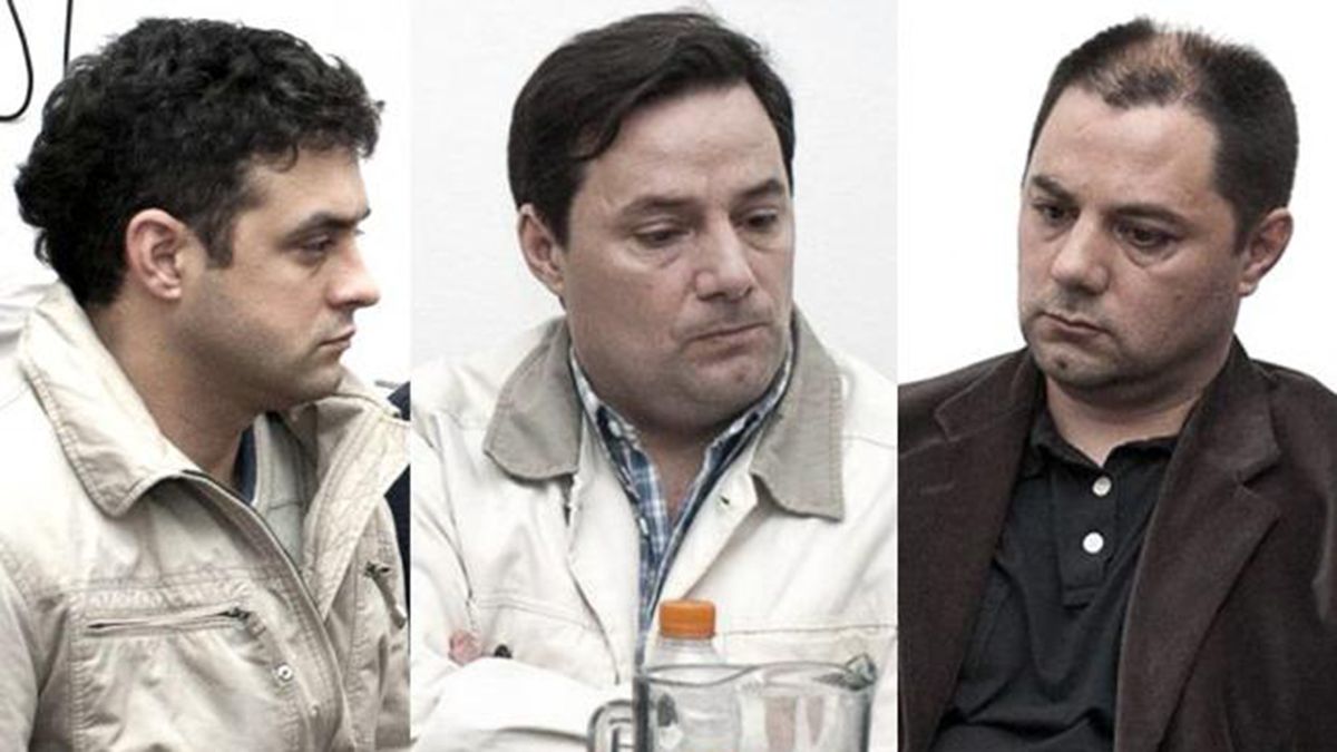 Los hermanos Lanatta y Schillaci.