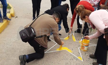 Fue este sábado a la mañana en la esquina de San Martín y Sarmiento Fue este sábado a la mañana en la esquina de San Martín y Sarmiento