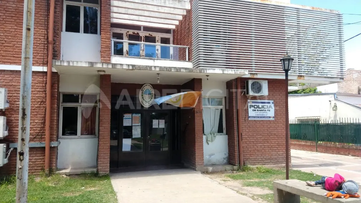 Personal de la Comisaría N° 12 intervino en el hecho que se produjo en pleno centro de la ciudad de Santo Tomé.