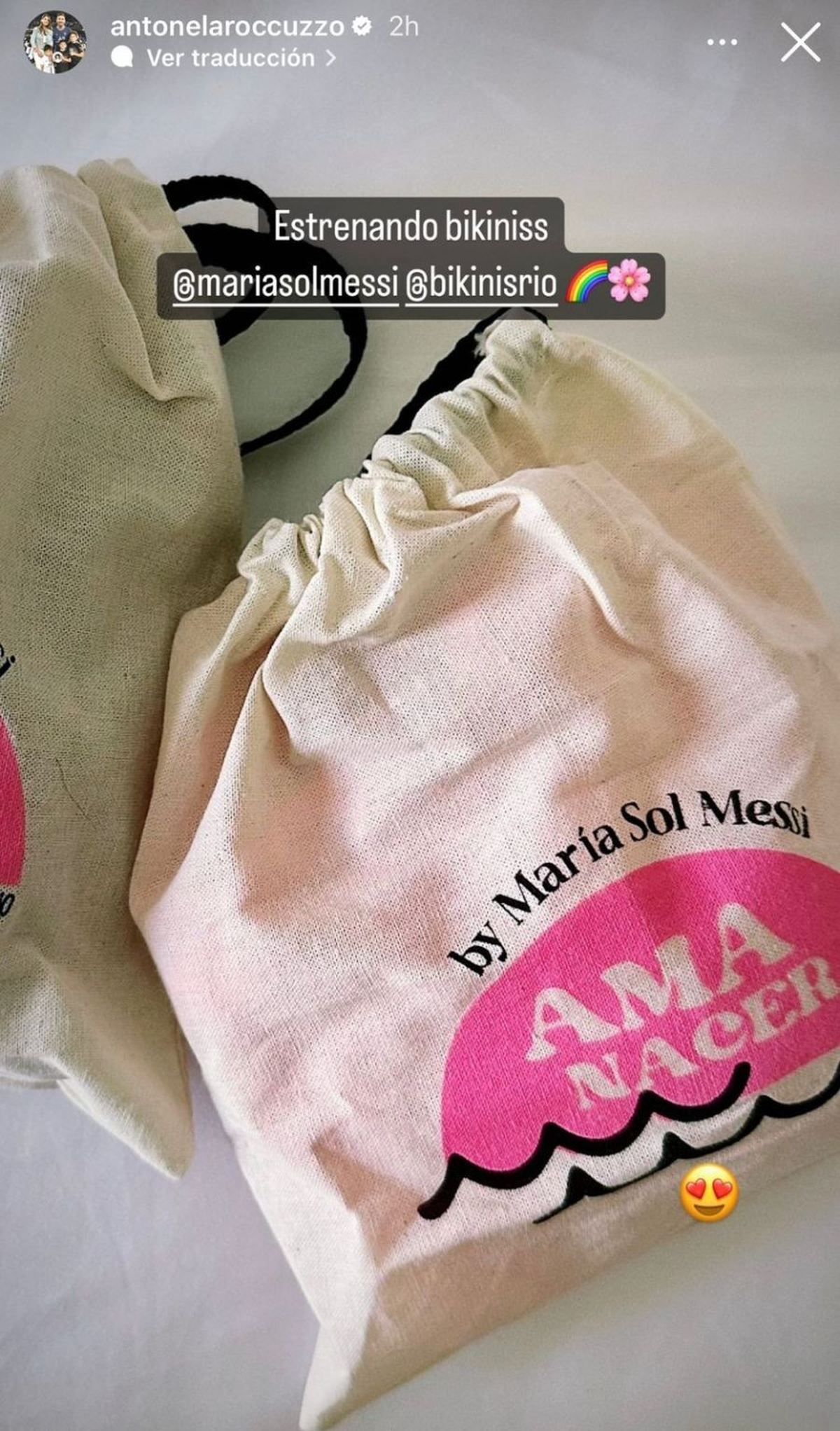 POSTEO DE ANTONELA ROCCUZZO