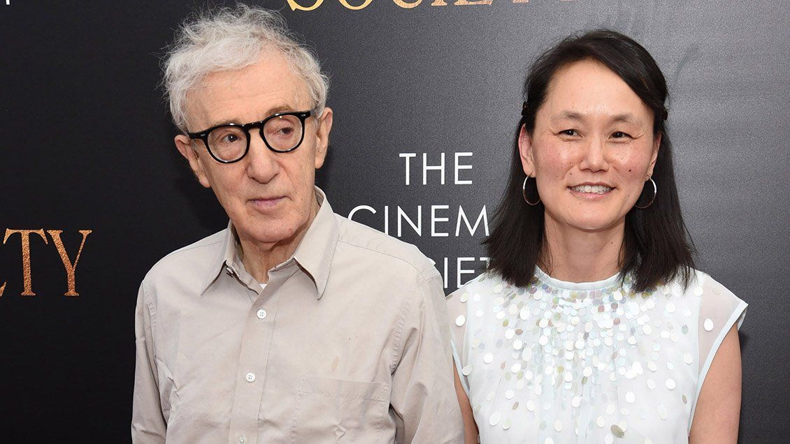 Woody Allen y su esposa Soon-Yi Previn.