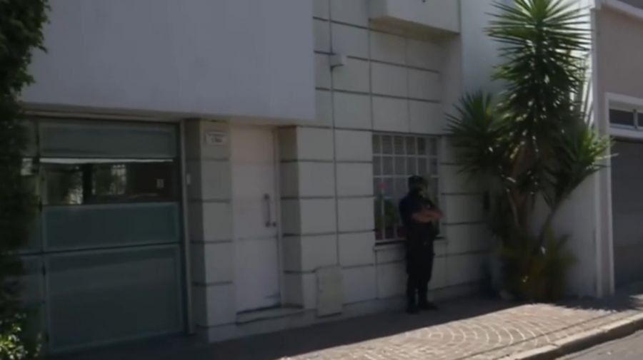 La casa de la calle General Deheza al 1300, donde el periodista fue hallado asesinado