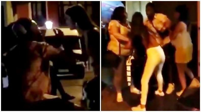 La brutal agresión de un reconocido futbolista a su novia en plena calle