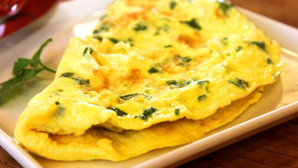 La receta fácil y rápida de omelette.