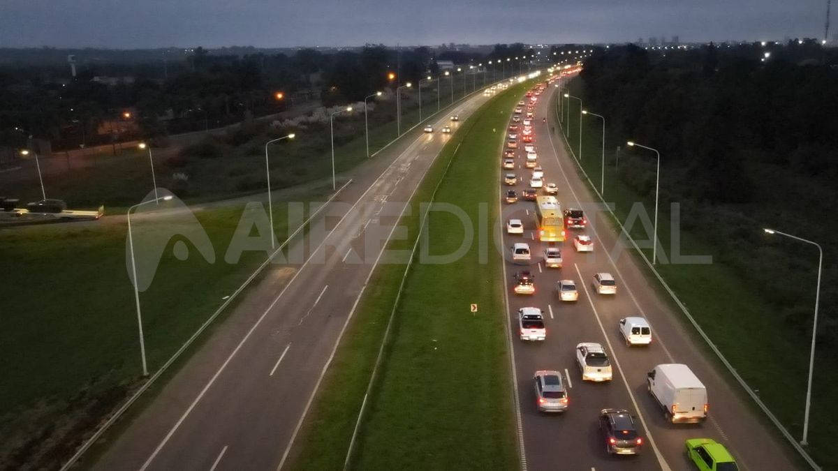 El suceso ocurrió&nbsp; pasando el peaje de Sauce Viejo.&nbsp;