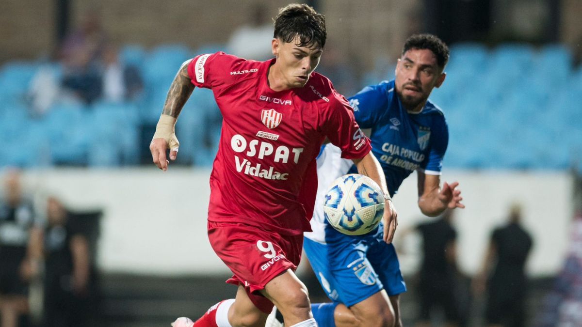 Jerónimo Domina fue la figura de Unión en la victoria ante Atlético Tucumán hasta su salida