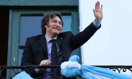 El gobierno de Javier Milei reveló el nuevo logo oficial del Presidente de la Nación.