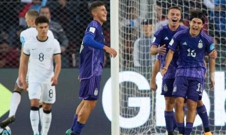 El tremendo golazo de Luka Romero en Selección Argentina frente Nueva Zelanda El tremendo golazo de Luka Romero en Selección Argentina frente Nueva Zelanda