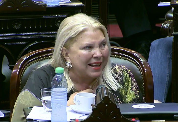 Elisa Carrió se descompensó en Aeroparque
