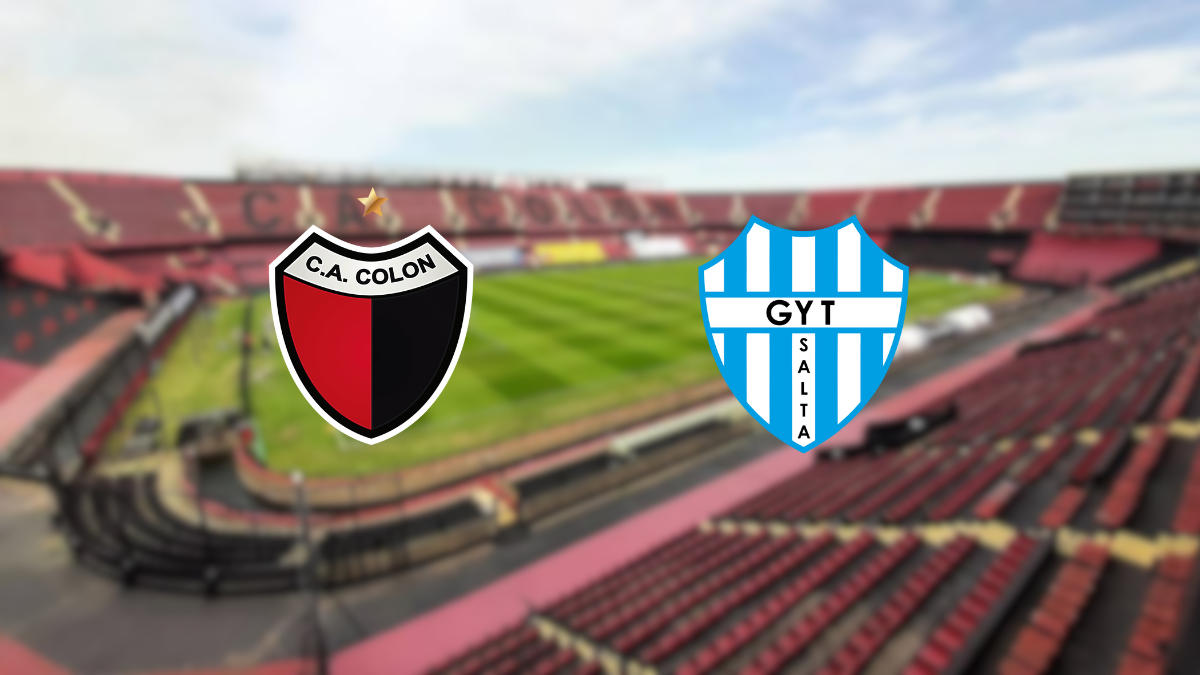 Por dónde ver el partido de Colón vs. Gimnasia y Tiro de Salta