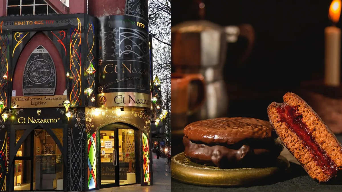 El Nazareno – Alfajor de Chocolate Tradicional.