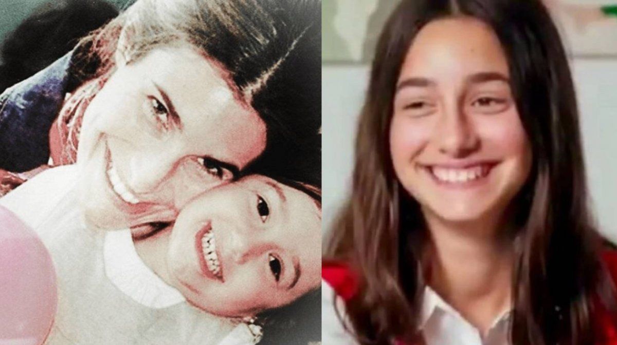 Azul es la hija menor de Romina Yan.