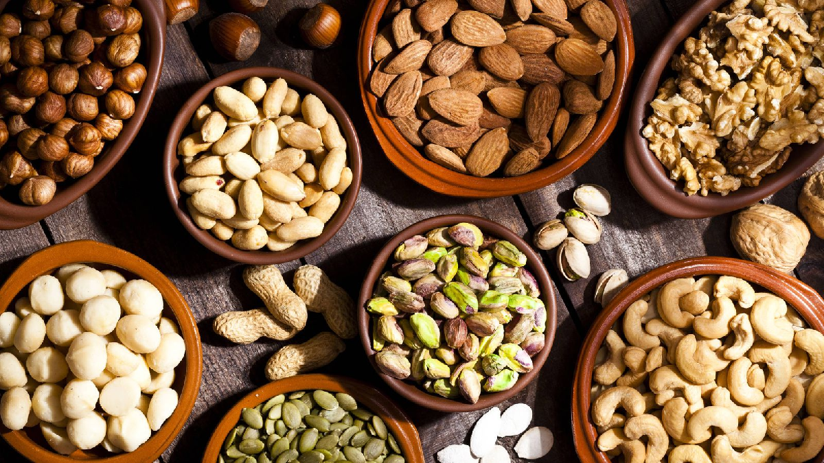 Los frutos secos son fuentes de proteínas y fortalecen el sistema inmune.