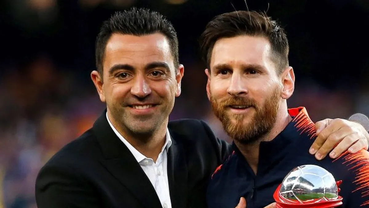Xavi Hernández habló con Lionel Messi: cómo jugaría el Barcelona. Xavi Hernández habló con Lionel Messi: cómo jugaría el Barcelona.