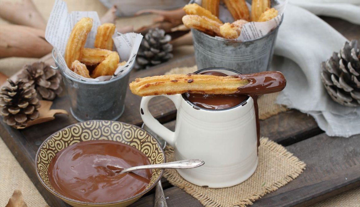 Churros caseros de otoño