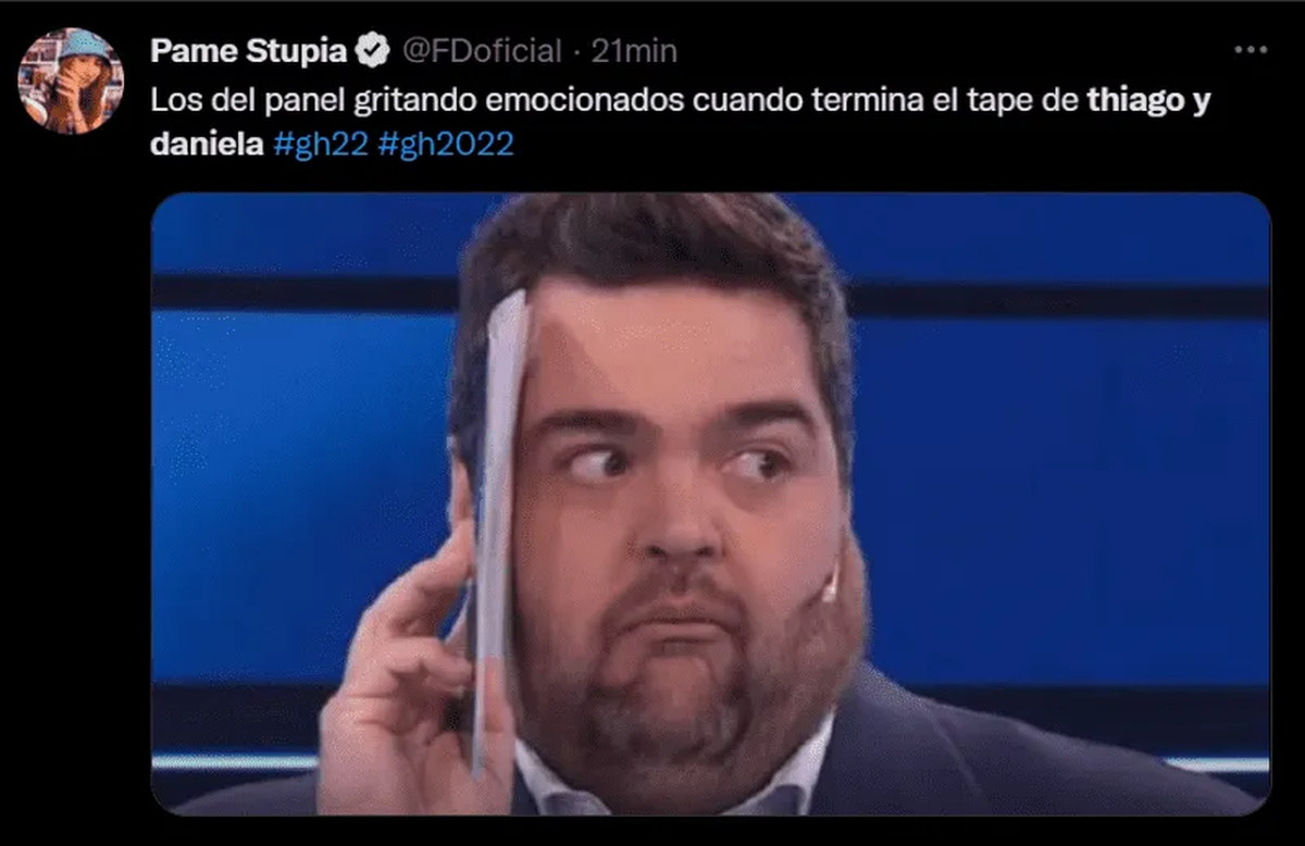 Llovieron los memes por la noche de pasión entre Thiago y Daniela de Gran Hermano