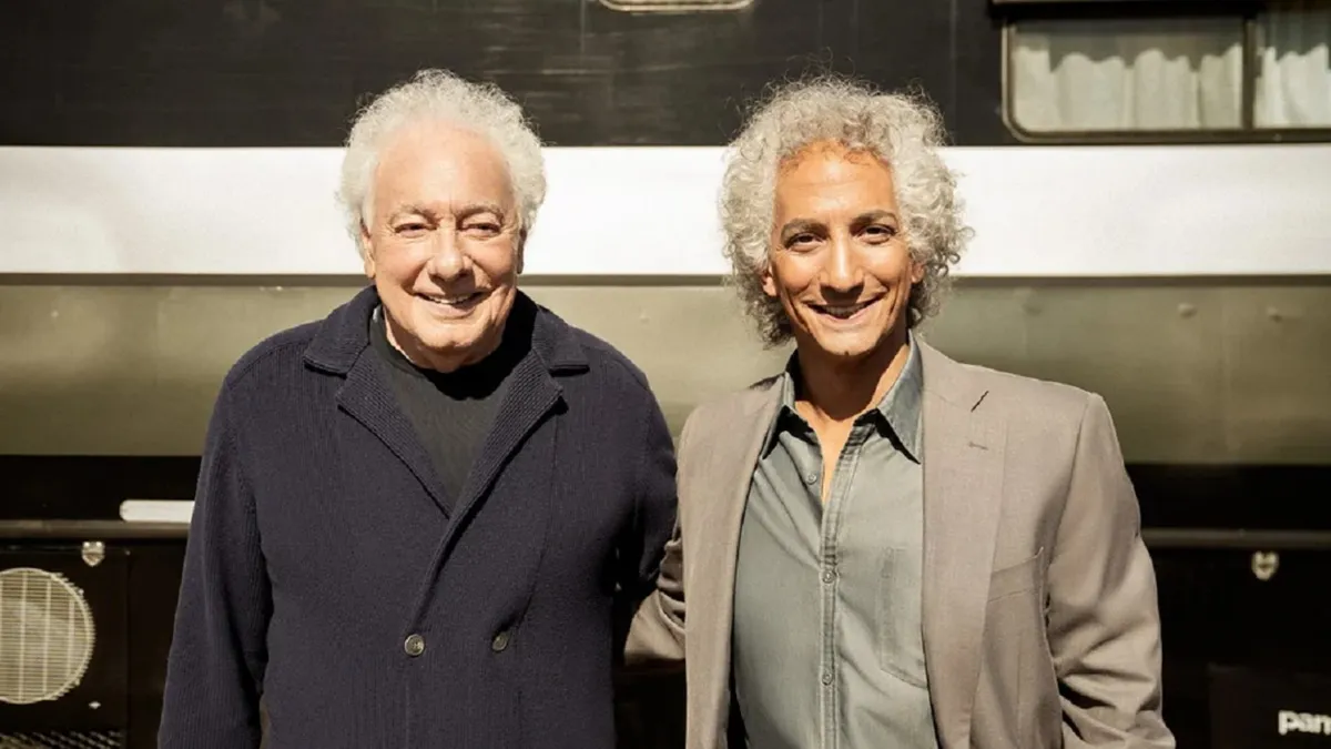 El cambio total de Juan Minujín que sorprendió a todos con su gran parecido con Guillermo Coppola. (Foto: Captura Twitter)