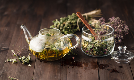 Té de orégano. Té de orégano.