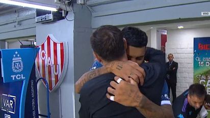 ¡Tierno saludo! Así fue recibido Adrián Balboa en Unión, ahora con la camiseta de Racing