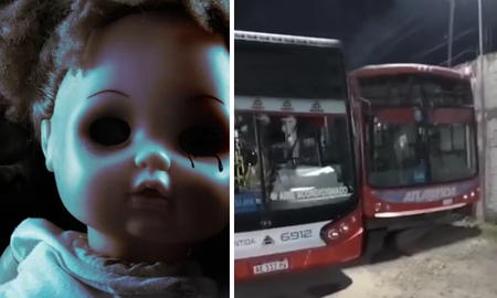 escalofriante: colectivero registro el llanto de un bebe fantasma escalofriante: colectivero registro el llanto de un bebe fantasma