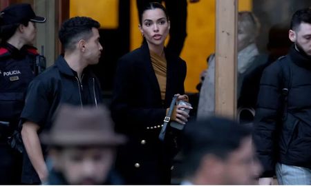 Joana Sanz, la mujer de Dani Alves, declaró en el juicio contra el futbolista por abuso sexual. Joana Sanz, la mujer de Dani Alves, declaró en el juicio contra el futbolista por abuso sexual.