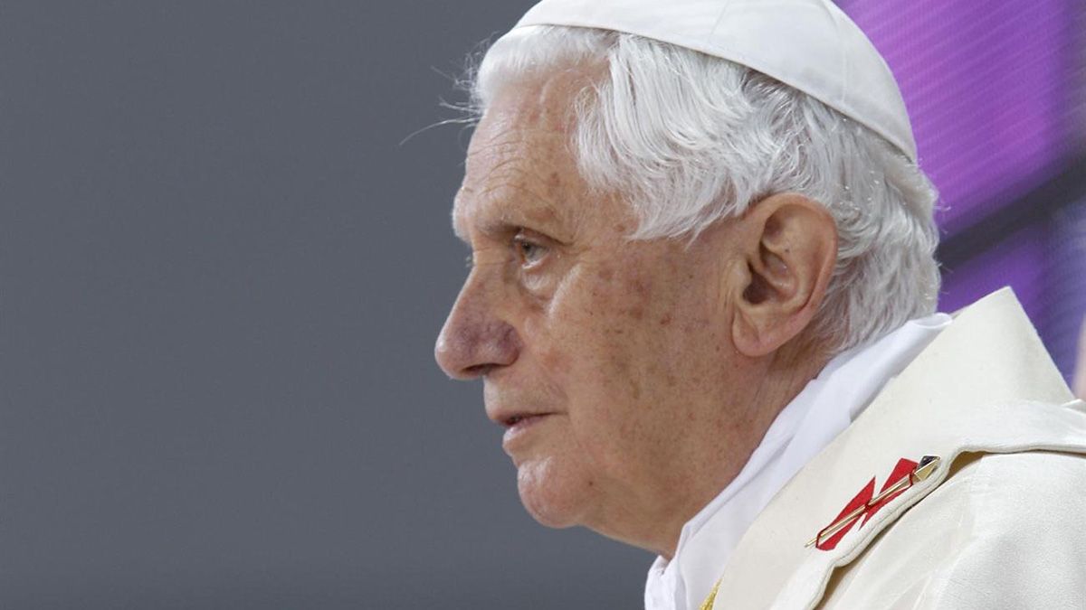 El Papa em&eacute;rito Benedicto XVI.