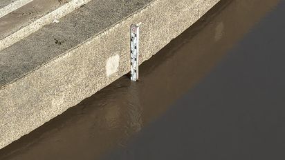 Río Salado: tras el pico de crecida por lluvias extremas, el Gobierno Provincial registra una baja y la altura del río comienza a normalizarse