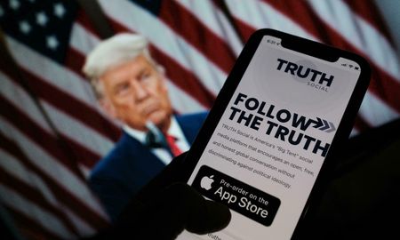 Trump lanzó la red social Truth Social. Trump lanzó la red social Truth Social.