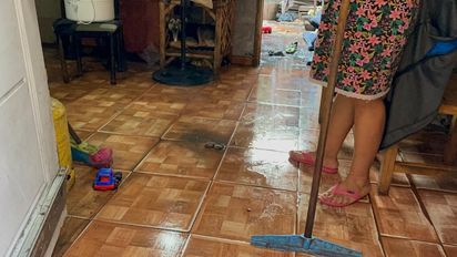 El eterno calvario de vecinos de barrio Barranquitas que se inundan con las lluvias: 