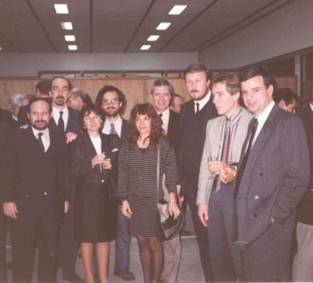 El equipo de trabajo que fue clave para la incubación de Zelltek en 1993.