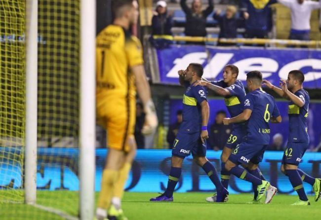 Boca le ganó a Godoy Cruz y avanzó en la Copa