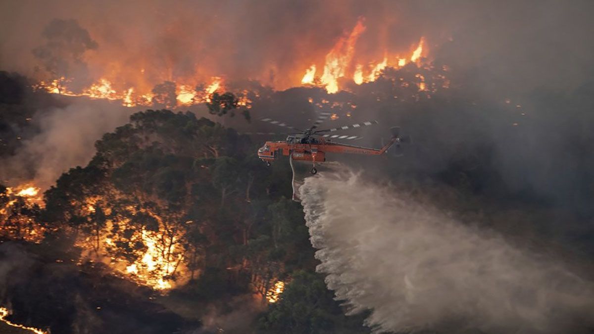 Llueve en Australia, pero por los incendios la calidad del aire es la peor del mundo