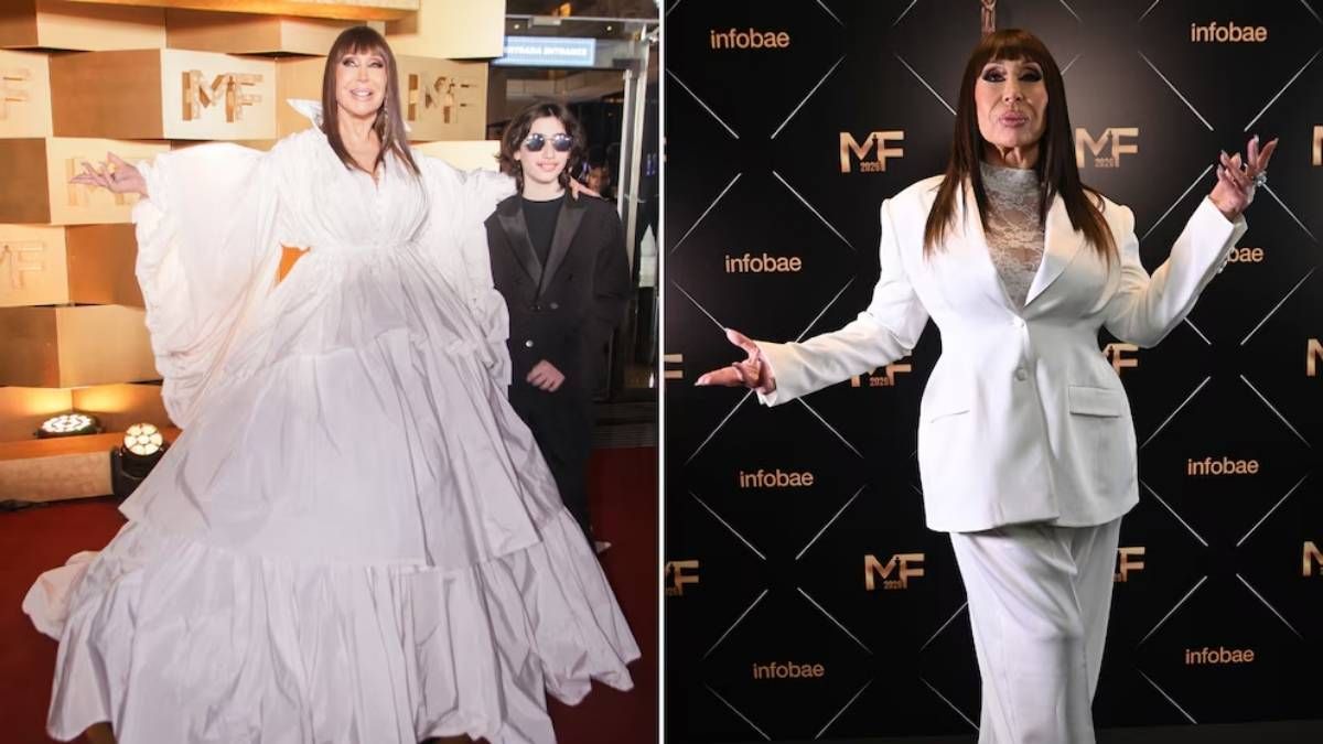 Moria Casán brilló en la última entrega de los Premios Martín Fierro.&nbsp;